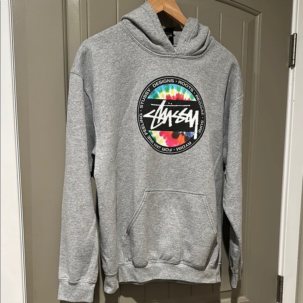 STUSSY Roots Reggae Hoodie M - Picture 5 of 5